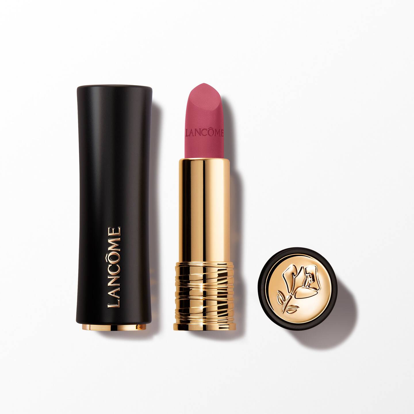 L'ABSOLU ROUGE DRAMA MATTE - POWDERY MATTE LIPSTICK Haut En Pink