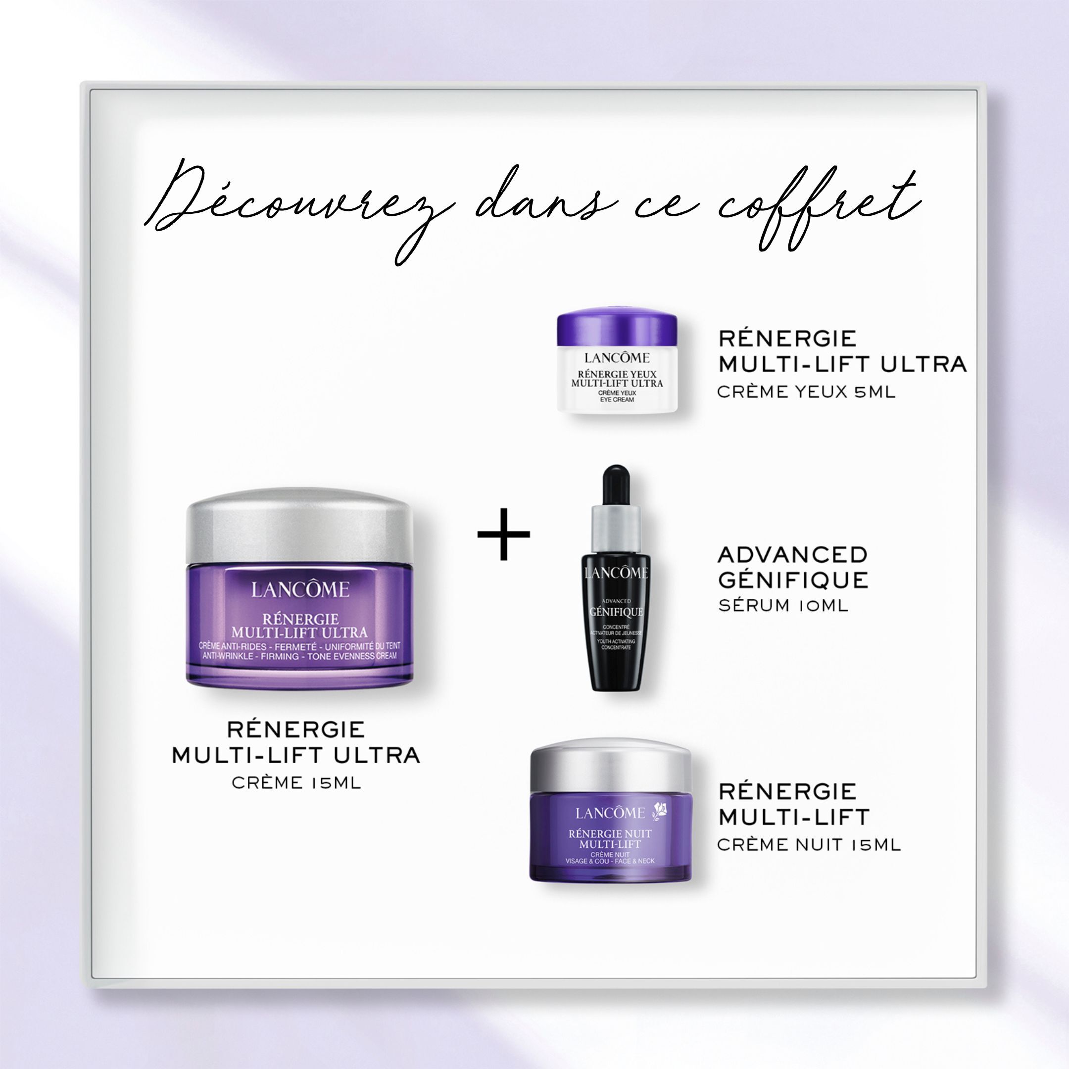 Zestaw z kremem pod oczy Renergie Eye Cream Multi-Lift Ultra 5ml
