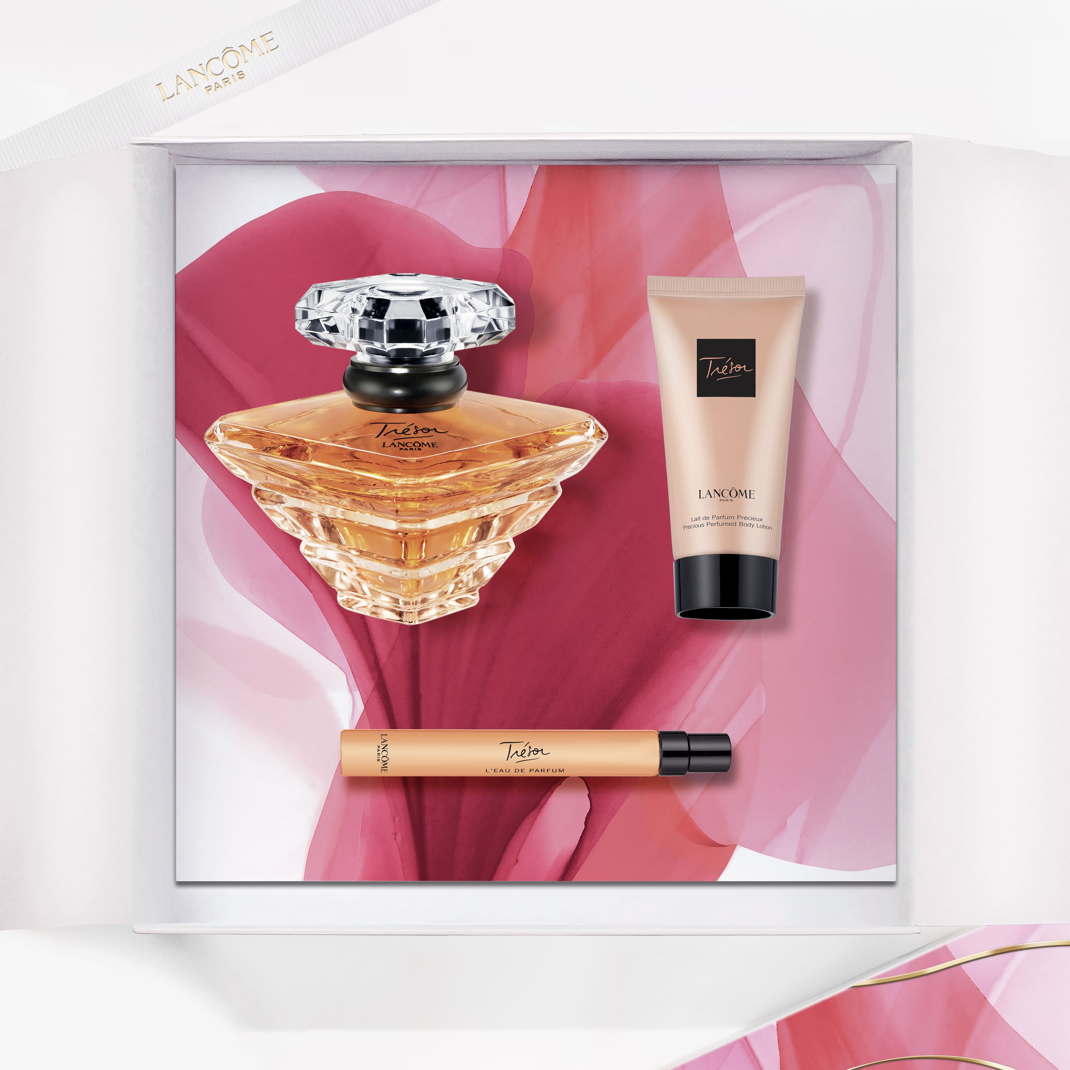 ZESTAW Z WODĄ PERFUMOWANĄ TRESOR 100ML