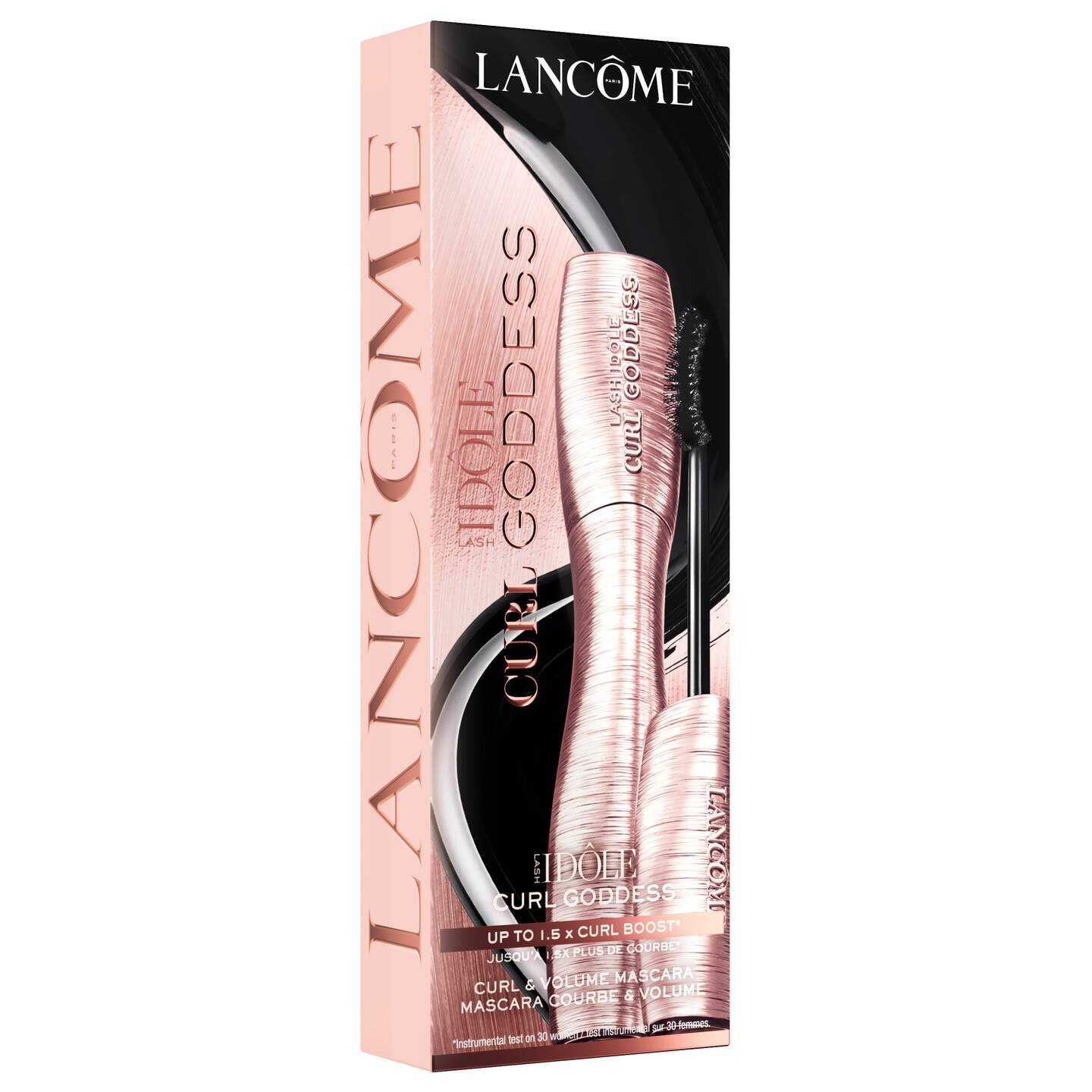 Zestaw do makijażu oczu Lash Idôle Curl Goddess - Zestaw Lash Idôle Curl Goddess: Maskara i luksusowy produkt do demakijażu