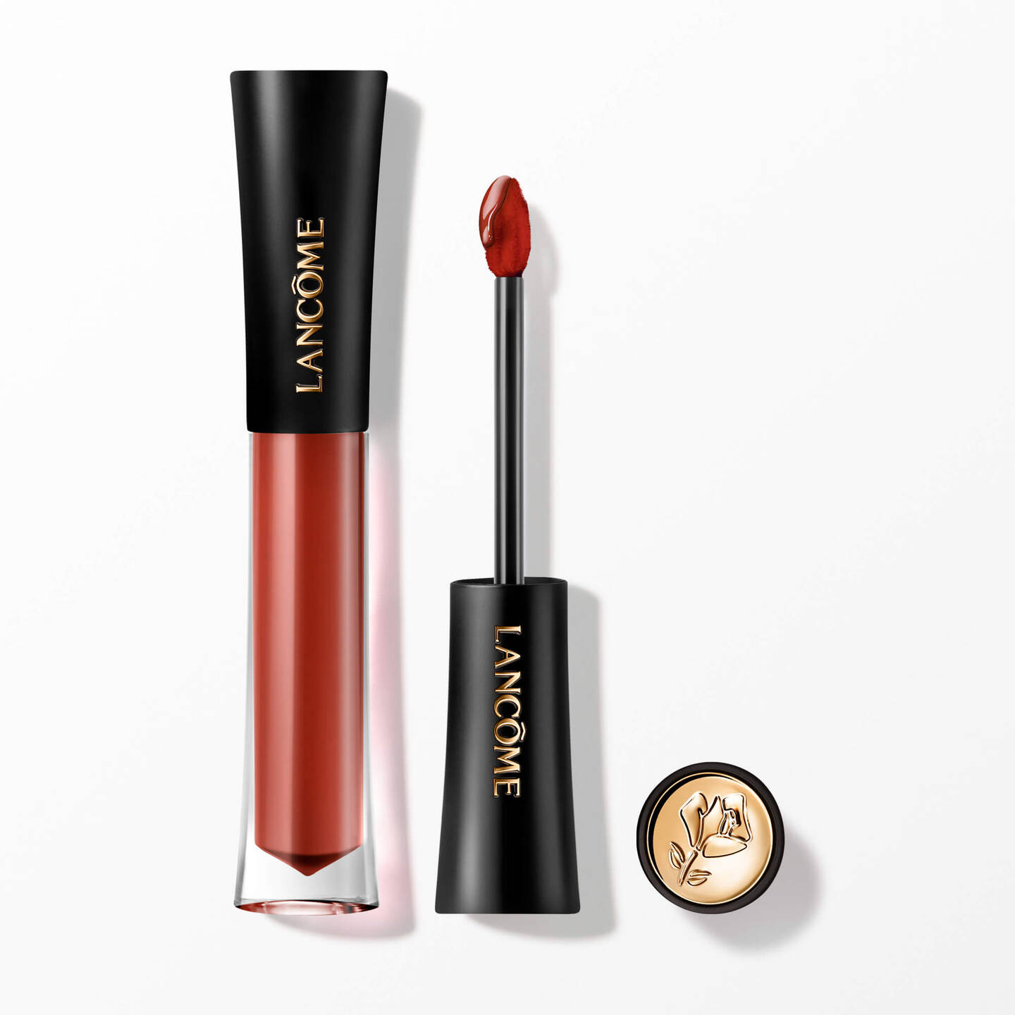 L'Absolu Rouge Glaze Tintation - Płynny tint dający efekt tafli wody BRICKFAST IN BED