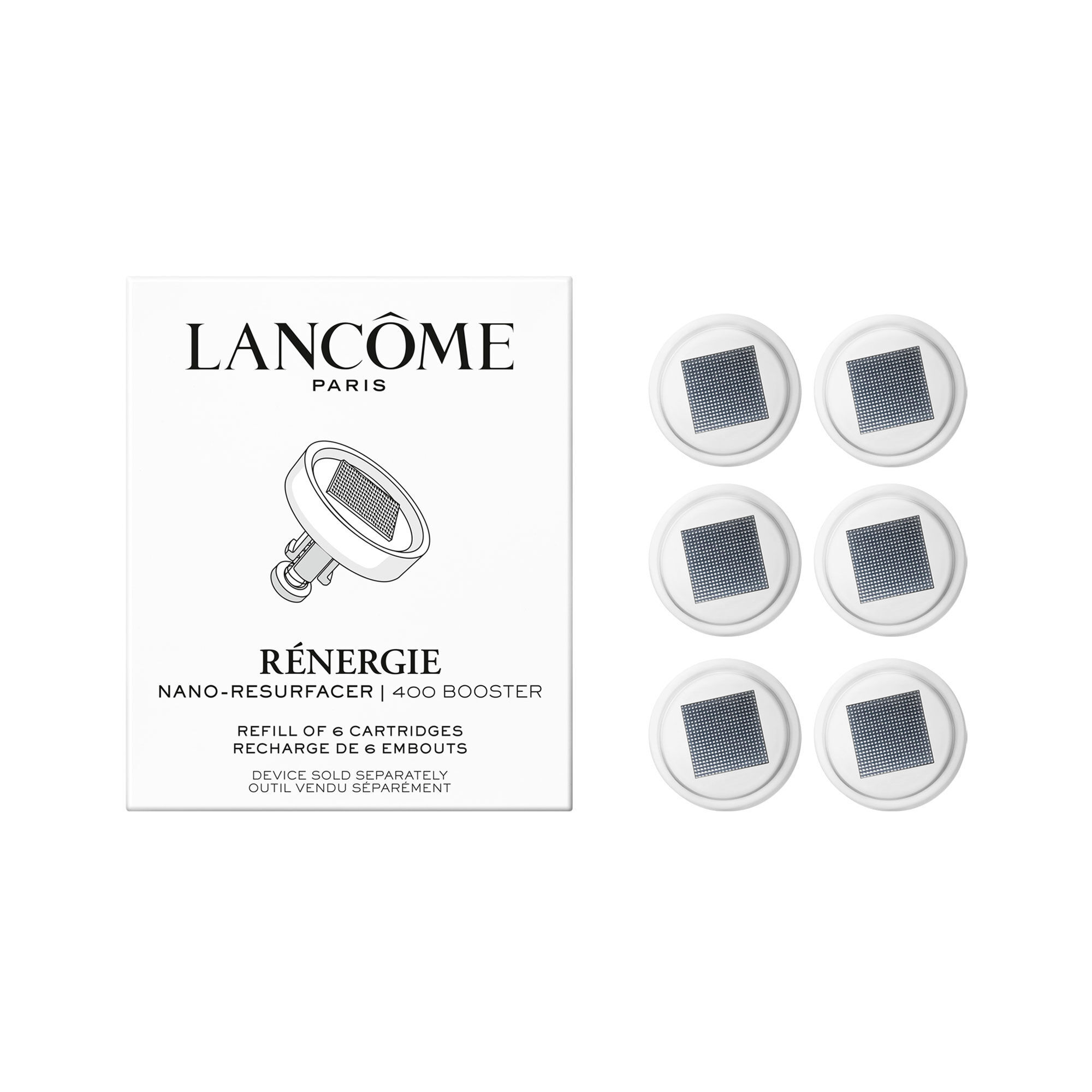 Rénergie Nano-Resurfacer | 400 Booster Nachfüllpackung x6 - Next Generation At-Home Skincare Device With Clinical Efficacy 