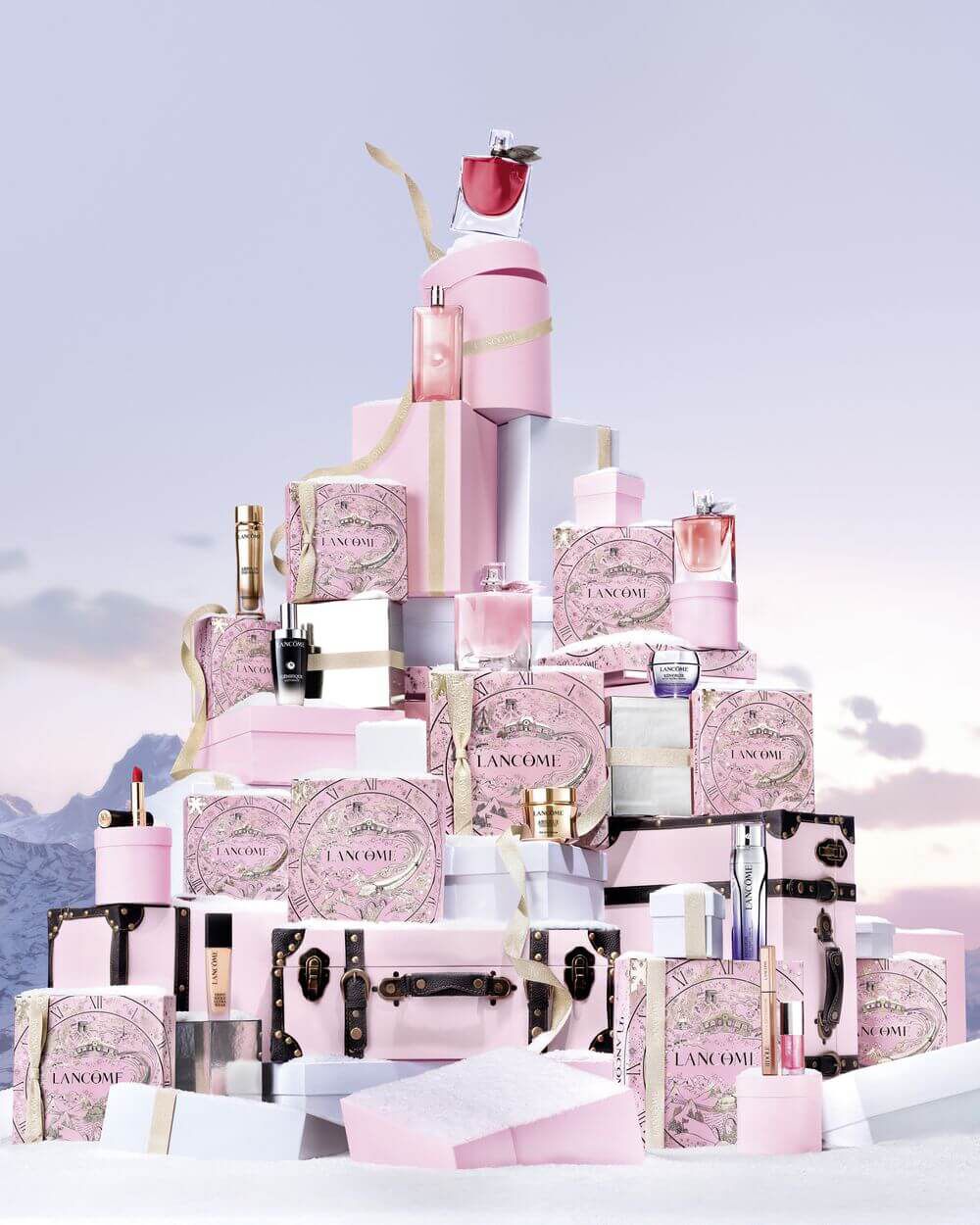 LANCOME 化粧水&乳液セット LANCOME 化粧水&乳液セット ジェニフィック ローション キット