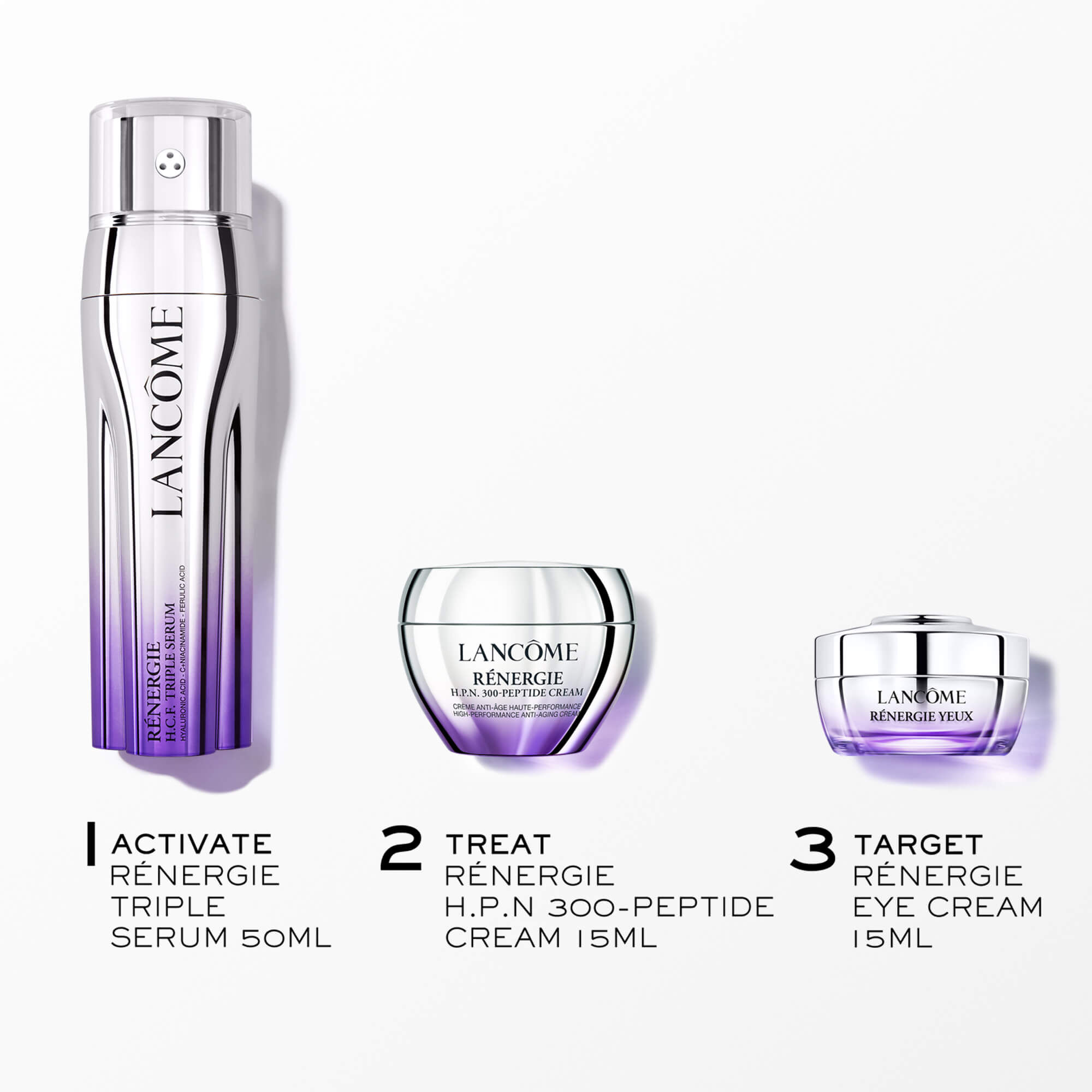Zestaw Renergie H.C.F. Triple Serum 50ml