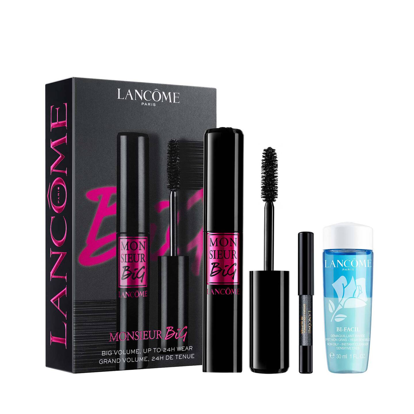 ZESTAW Z MONSIEUR BIG MASCARA, DRAMA LIQUI-PENCIL & BI-FACIL - Edycja limitowana - wiosna 2025
