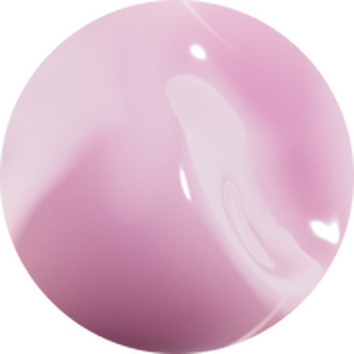 Rożowa, błyszcząca substancja, przypominająca nabłyszczacz lub lakier do paznokci.