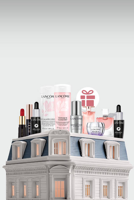 Baner dotyczy oferty promocyjnej obowiązującej na stronie i pokazuje wybrane produkty marki w wersji mini, ktore można otrzymać w ramach promocji. Przy zakupach za min. 350 PLN otrzymasz 10 mini produktow. Produkty do samodzielnego wyboru w koszyku.