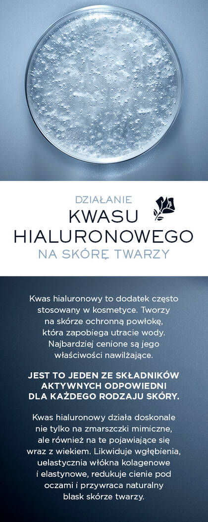 Działanie kwasu hialuronowego na skorę twarzy
