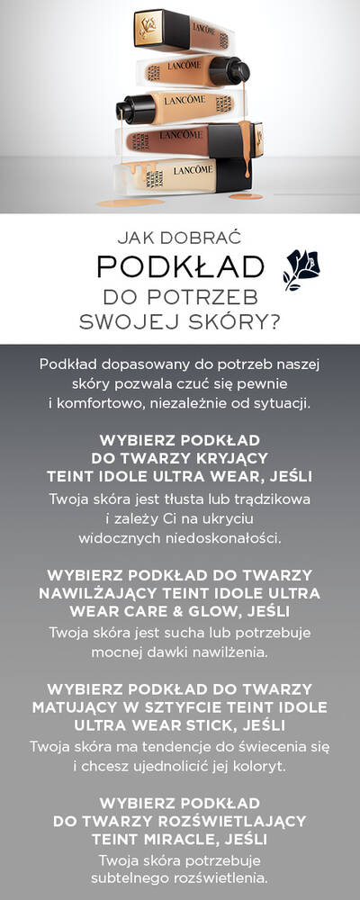 jak dobrać podkład do potrzeb swojej skory?
